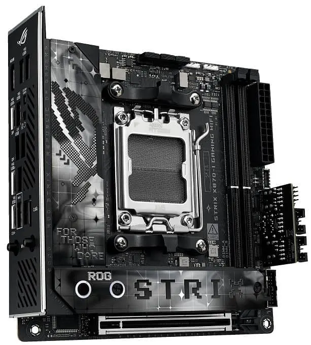 Материнська плата ASUS ROG STRIX X870-I GAMING WIFI (ROG STRIX X870-I GAMING WIFI) (Socket AM5, AMD X870, Mini-ITX) - фото 4