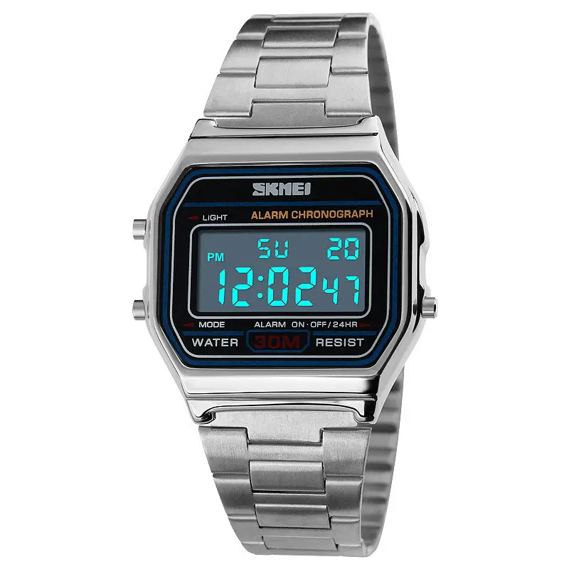 Наручний годинник чоловічий Skmei 1123 Silver, 1123SI (12314) - фото 2