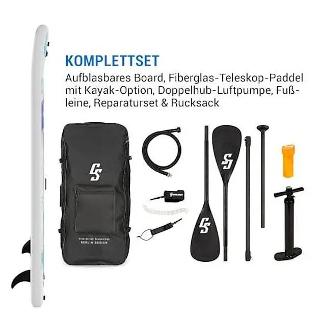Надувная доска Capital Sports Kipu Allrounder 330 Stand Up Paddleboard (10040170) - фото 2