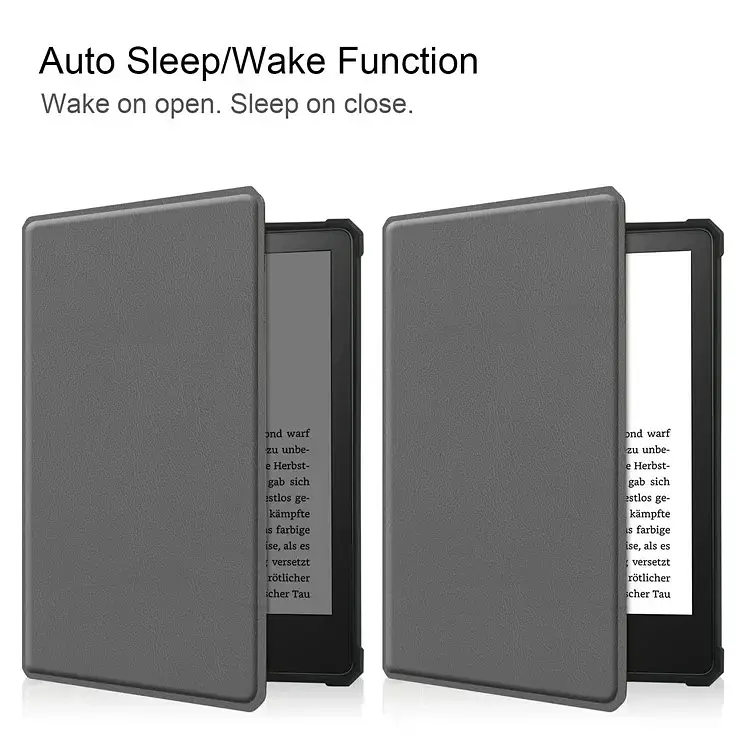 Чохол для планшета Для Amazon Kindle Paperwhite 5 (2021) 6,8-дюймовий стійкий до падінь штучна шкіра + захисний чохол із ТПУ - фото 5