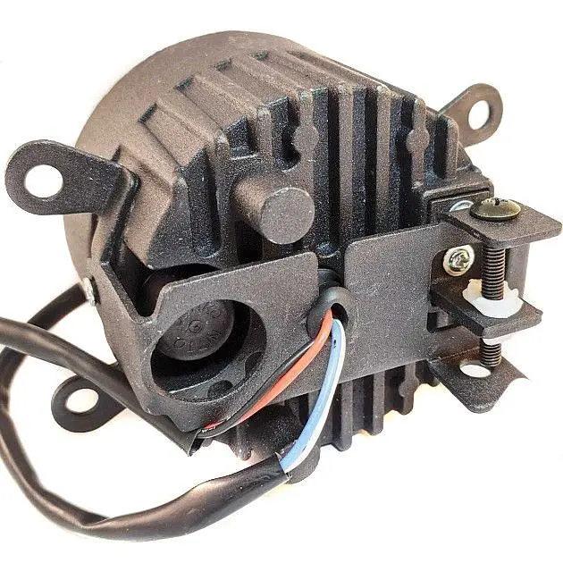 Протитуманні LED Фари круглі / Лінза з ДХО / D87мм / 12V / 6W / 6500K 2 шт. - фото 5
