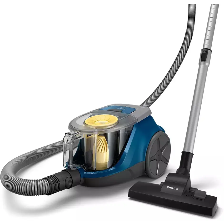 Пылесос Philips 2000 series контейнерный 850 Вт сине-желтый (XB2125/09) - фото 3