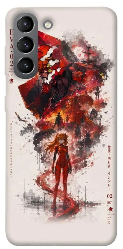 TPU чехол Demsky Red eclipse для Samsung Galaxy S21