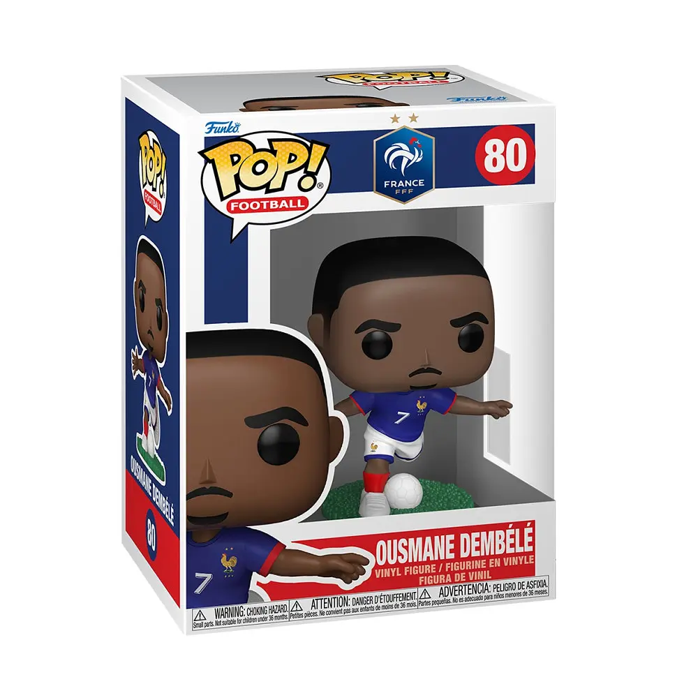 Ігрова фігурка Усмана Дембеле Funko POP! 92732 серії Футбол: Франція - фото 2