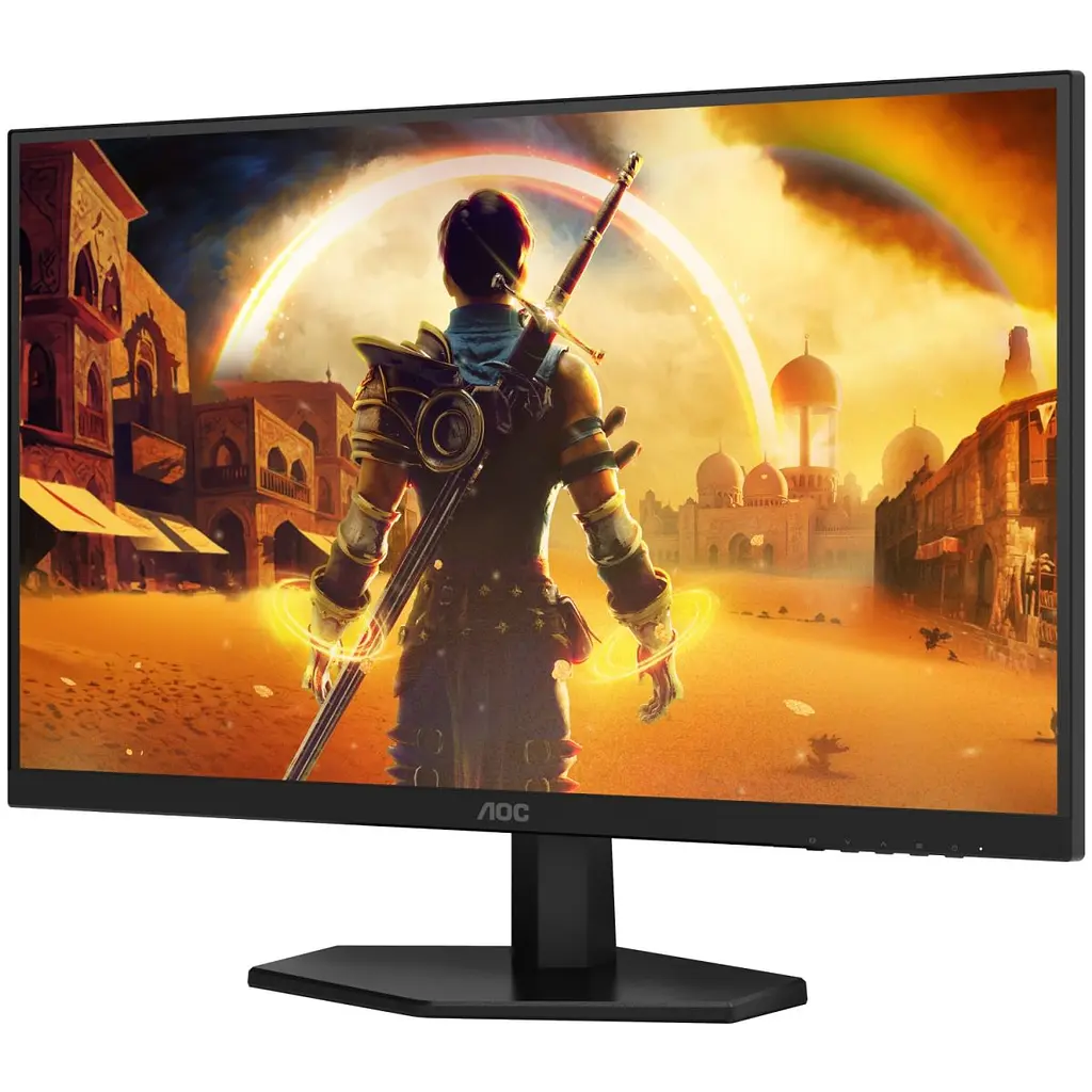 Монітор TFT 27" AOC Q27G42XNE, QHD, Fast VA, 180Гц, HDMI, DP, колонки, чорно-червоний (Q27G42XNE) - фото 7