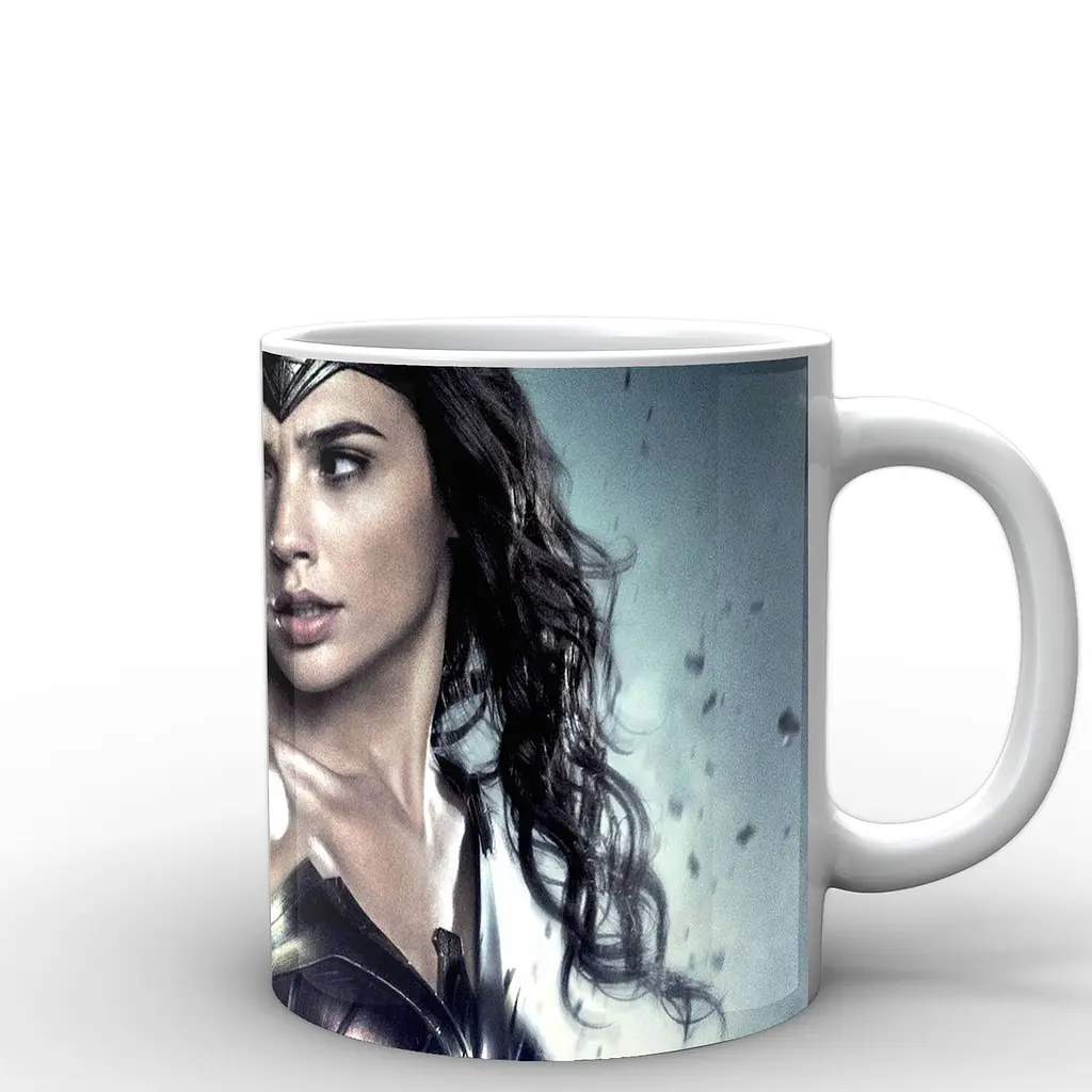 Кухоль GeekLand Чудо-Жінка Wonder Woman Меган Фокс WW.02.005 330 мл білий - фото 3