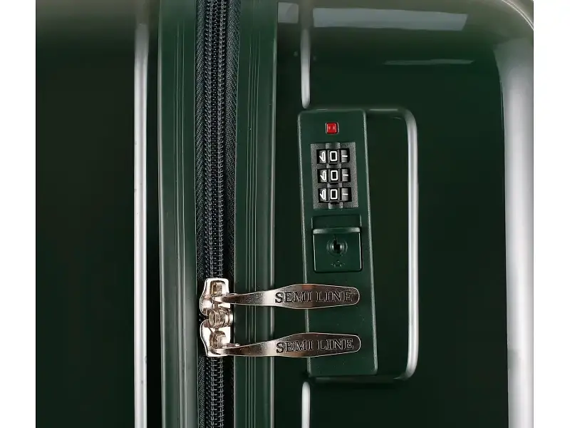 Валіза Semi Line 20 S Dark Green (T5948-1) - фото 7