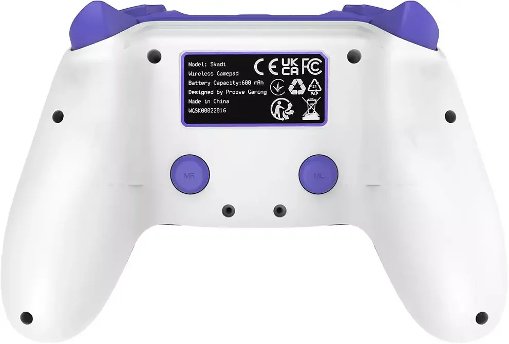 Геймпад Proove Gaming Skadi Wireless Gamepad white purple (WGSK00022016) - фото 4
