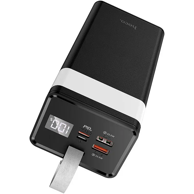 Зовнішній акумулятор Hoco J86 Powermaster 40000mAh 22.5W Black (759214) [101231] - фото 2