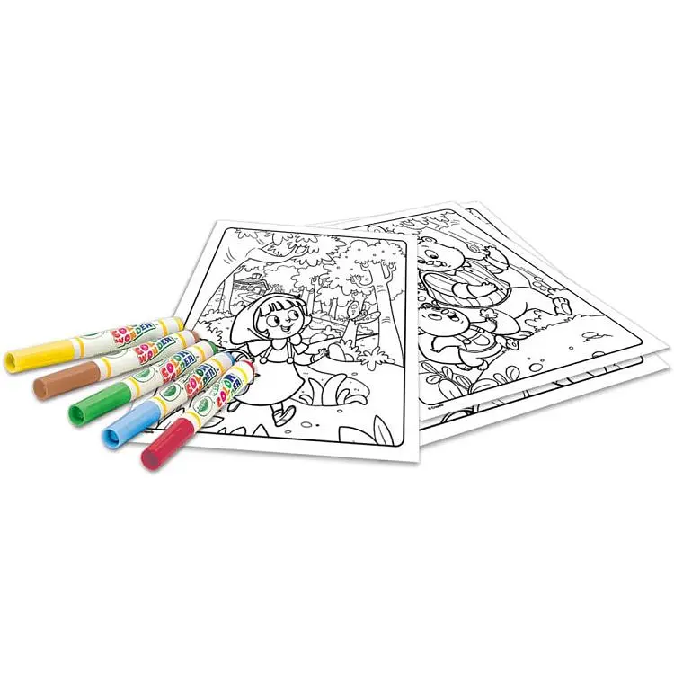 Розмальовка Crayola Color Wonder Улюблені казки, 18 сторінок (75-2816) - фото 2