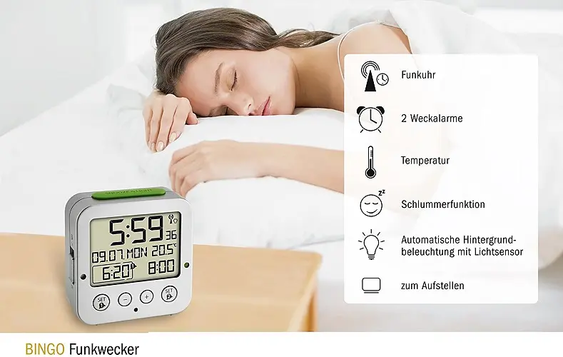 Годинник настільний TFA Bingo 60252854 - фото 5