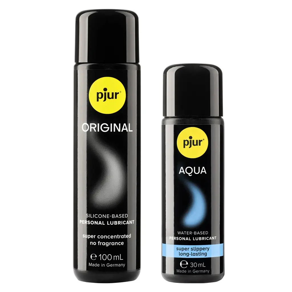 Набір Pjur Ювілейний лубрикантів 30th Anniversary Gift Set: Original 100 мл та Aqua 30 мл - фото 2