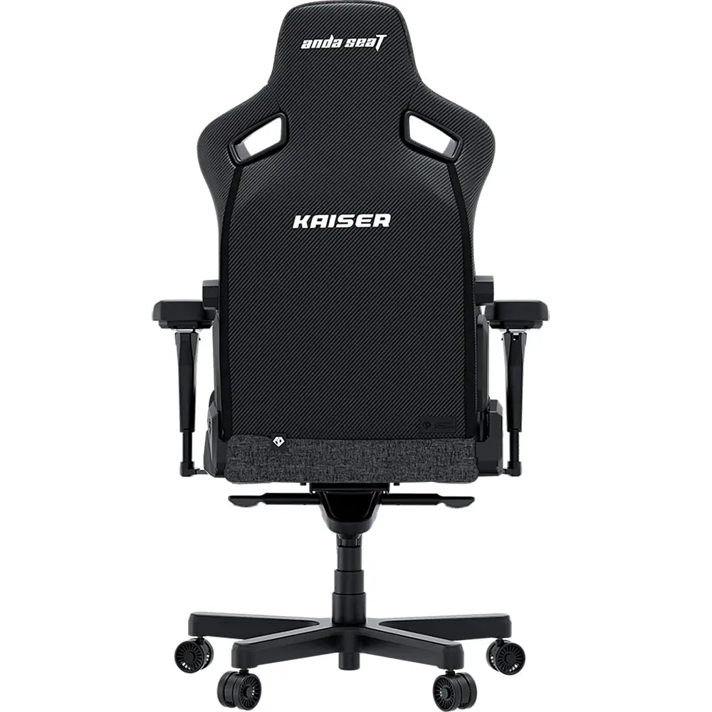 Кресло игровое Anda Seat Kaiser 3 Pro Size XL Dark Gray Fabric (AD12YDC-XL-01-GB-PV/F-G01) - фото 15