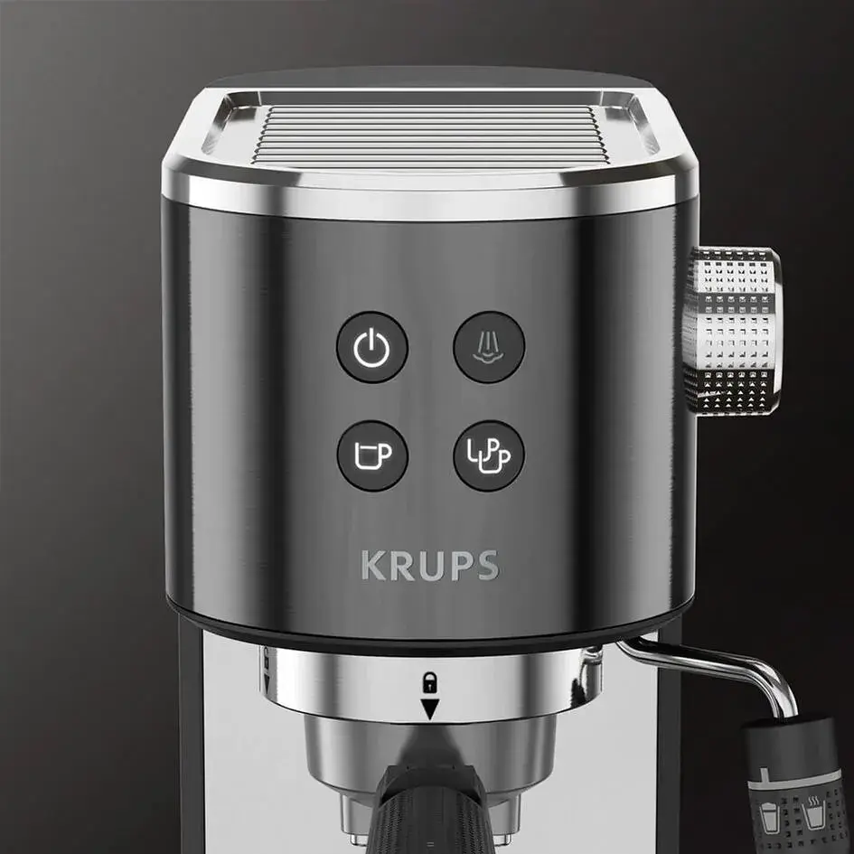 Ріжкова кавоварка еспресо Krups XP444G10 - фото 3
