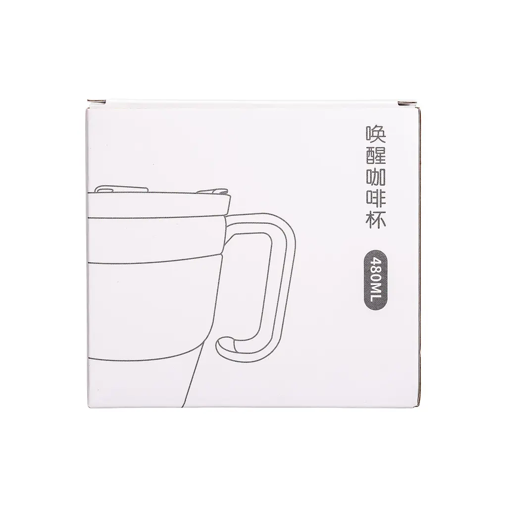 Термочашка Coffee & Tea 480 мл з трубочкою і подвійним відкриванням, рожевий Yiwu HP-14-23P - фото 10