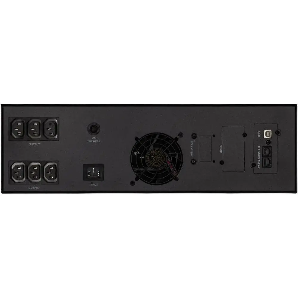 Линейно-интерактивный ИБП 2E PS2000RT, 2000VA/1800W, RT3U, LCD, USB, 6xC13 (2E-PS2000RT) - фото 3