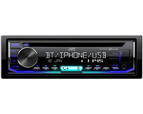 Автомагнитола JVC KD-T922BT [63930] - фото 6