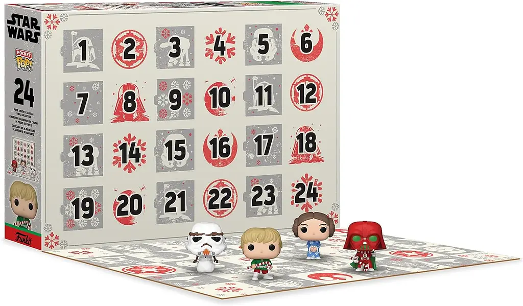 Набір подарунковий Funko POP Advent Calendar: Star Wars Holiday det0018159 - фото 2