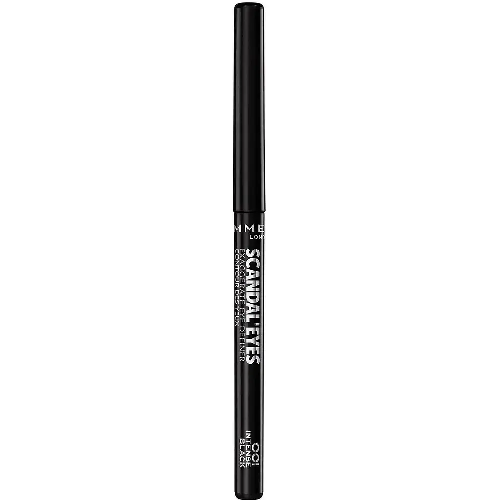 Карандаш для глаз Rimmel Scandal'eyes Exaggerate Eye Definer тон 001 (Intense Black) 0.35 г - фото 2