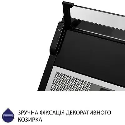 Витяжка пласка Minola HPL 617 BL - фото 10