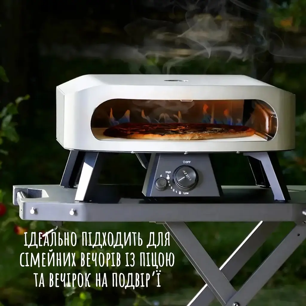 Мультифункціональна газова піч для піци Cozze 13 Classic з каменем для випічки (90430) - фото 11