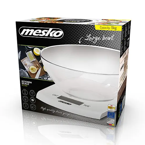 Ваги кухонні Mesko MS 3163 - фото 3