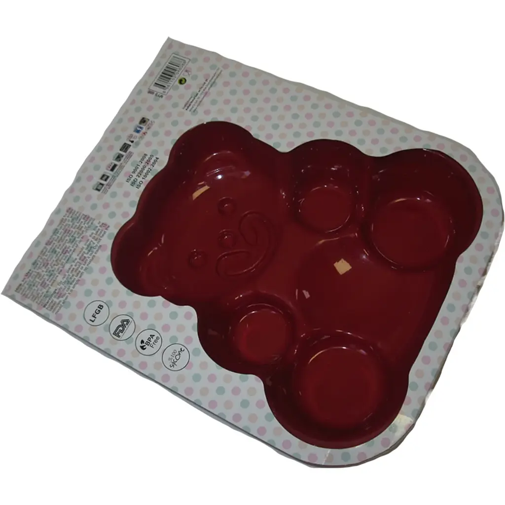 Форма силіконова для випічки Mys Silicone Панда (608) - фото 1