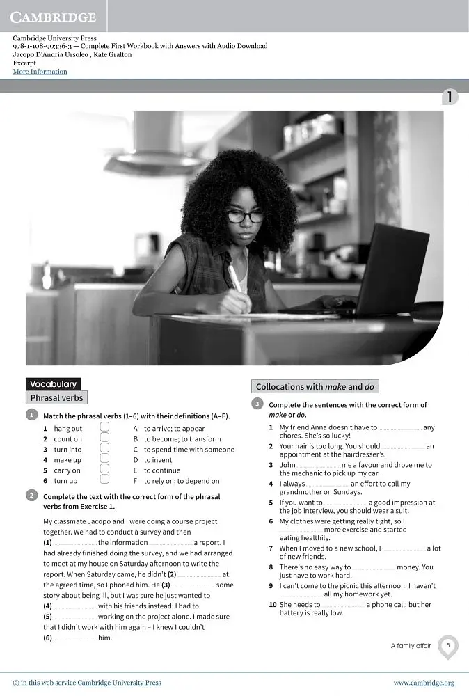 Complete First. Workbook with answers and Downloadable Audio - фото 3