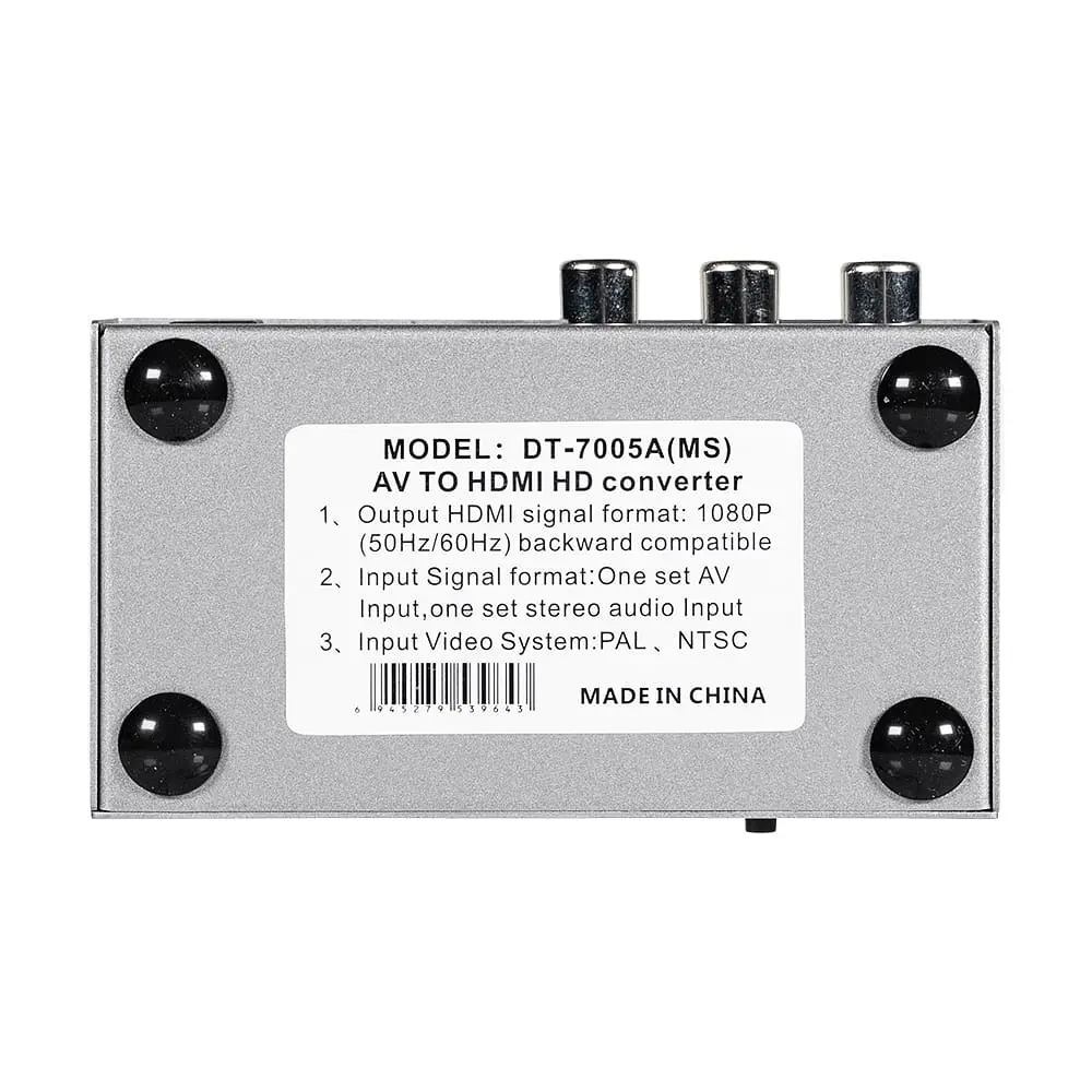 Конвертер відеосигналу AV-HDMI Dtech DT-7005A (74-00136) - фото 8