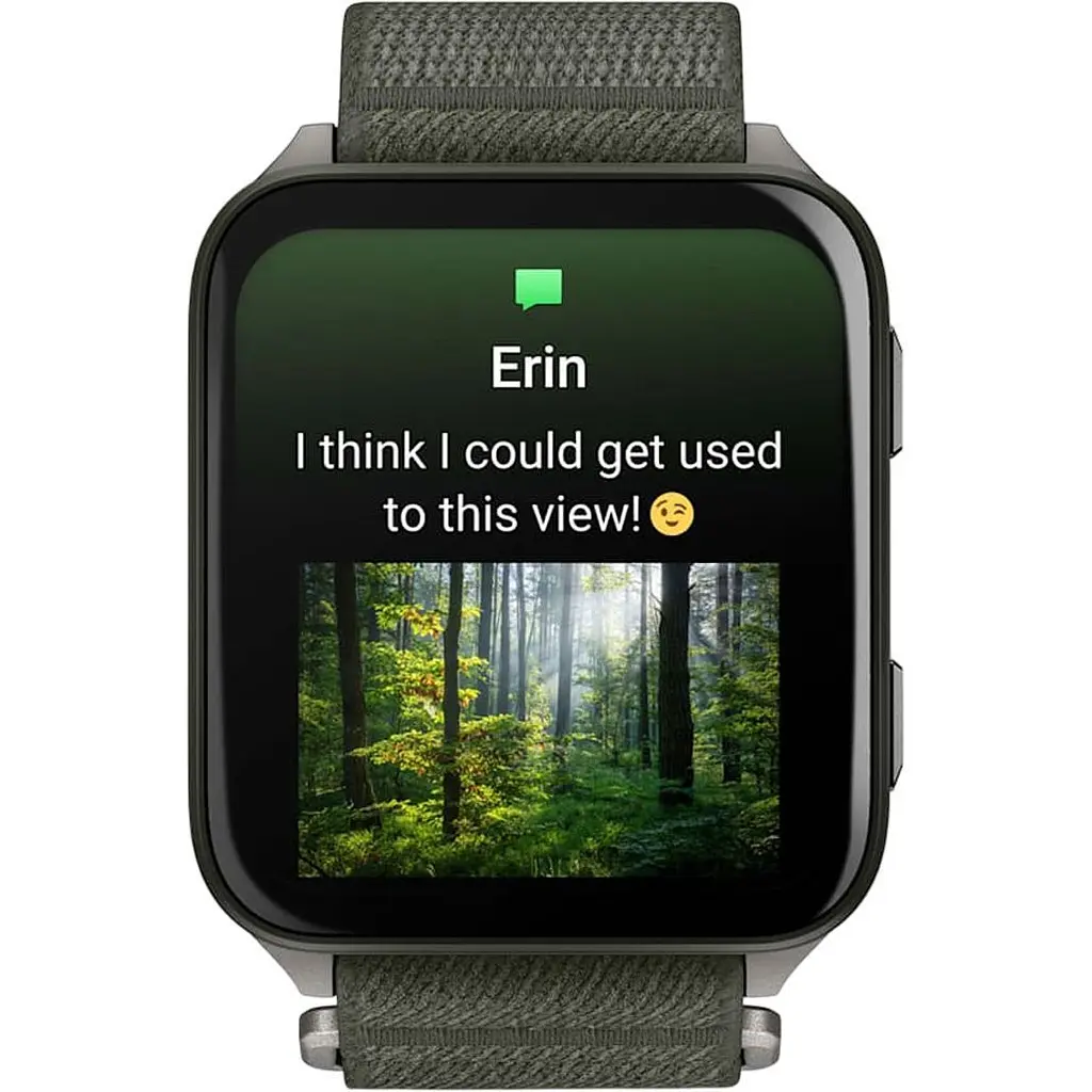 Смарт-годинник Garmin Venu X1 Moss with Titanium Caseback and Moss ComfortFit Nylon Band (010-02980-01) [138713] - фото 7