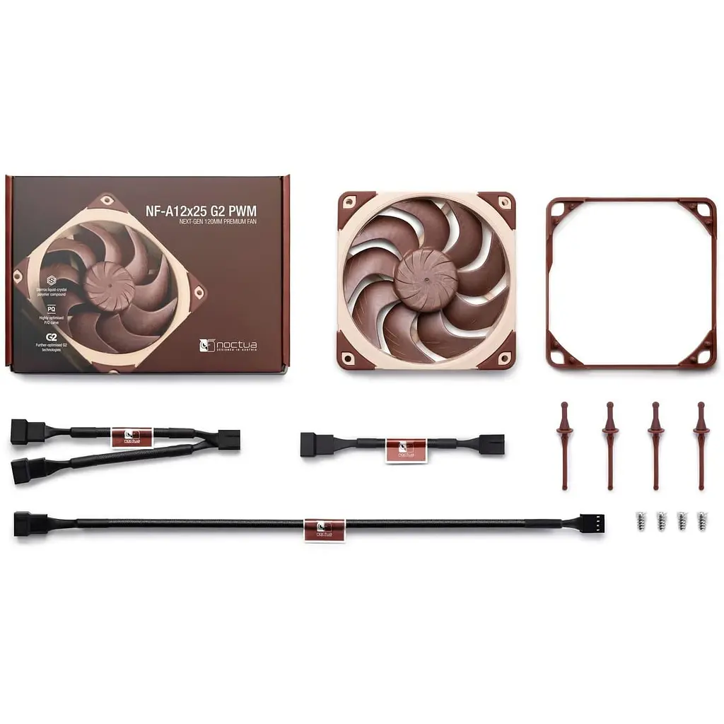 Вентилятор Noctua NF-A12x25 G2 PWM (NF-A12x25 G2 PWM) - фото 4