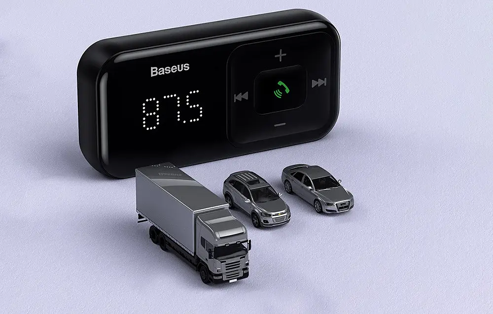 АЗП Baseus FM Launcher S-16 2USB - фото 5