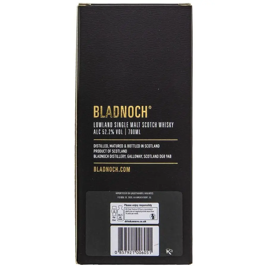 Виски Bladnoch Liora 52.2% 0.7 л в подарочной коробке - фото 5
