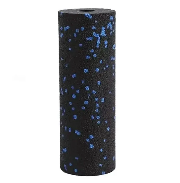 Массажный ролик (роллер) гладкий PowerPlay PP-4346 Mini EPP Foam Roller Черно/Синий (15,3x5,3 см) (PP_4346_Blue_(15*5)) - фото 2