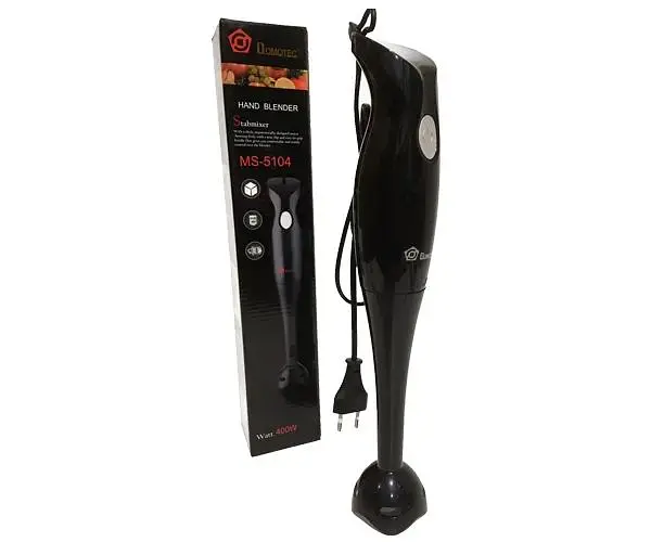 Блендер занурювальний Domotec MS-5104 ручний 400 W чорний (3641_248) - фото 3
