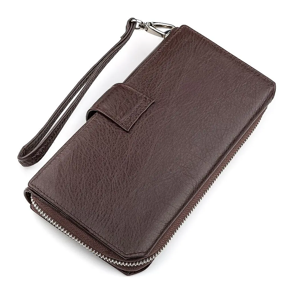 Гаманець жіночий ST Leather 18457 (ST228) з натуральної шкіри коричневий - фото 6