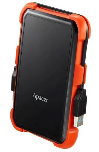 Внешний жесткий диск Apacer 2TB 2.5" USB 3.1 AC630 (AP2TBAC630T-1) Black/Red - фото 3