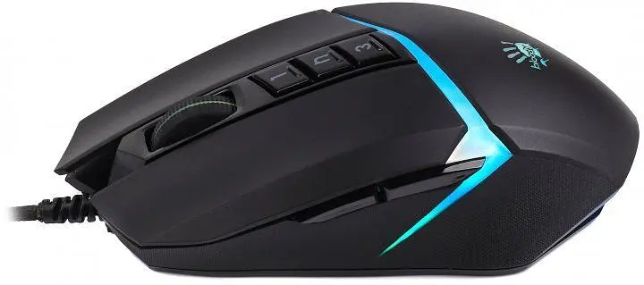 Миша A4Tech Bloody W60 Max (Stone black) [68612] - фото 3