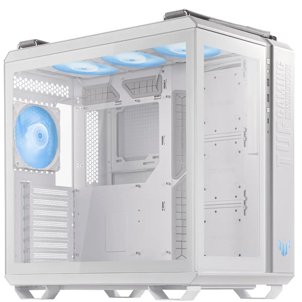Корпус Asus TUF Gaming GT502 Plus Tempered Glass без БЖ (90DC0093-B19000) White - фото 5