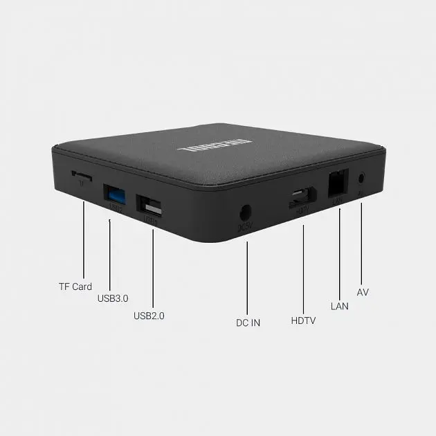 Медиаплеер Android Smart TV Box Mecool KM1 Collective 4/64Гб - фото 5