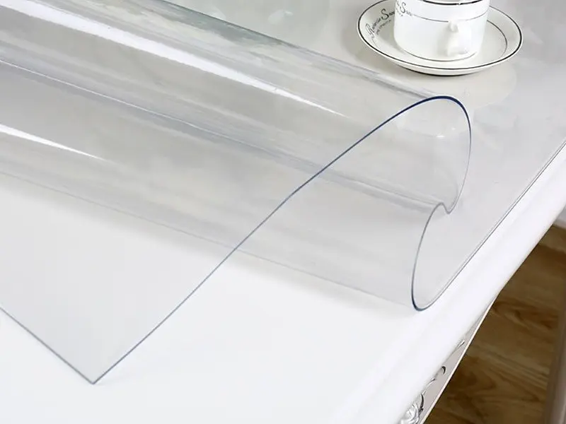 М'яке скло силіконова скатертину на стіл Soft Glass Захист для меблів (2.2х1.2 м) товщина - 2,0 мм Прозоре - фото 7