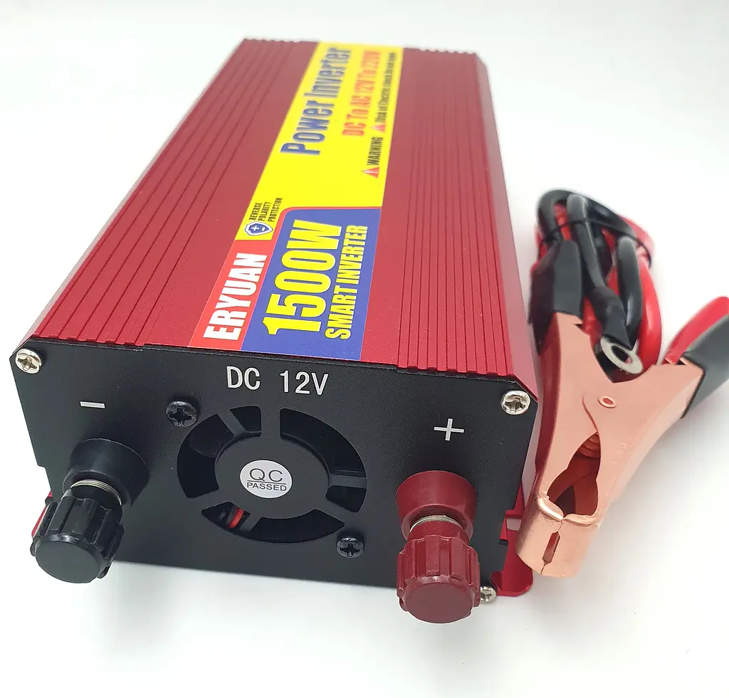 Автоінвертор 12 V-220 V перетворювач напруги з USB-портом 1500 W модифікована синусоїда Eryuan 12 V-220 V 1500 Вт - фото 3