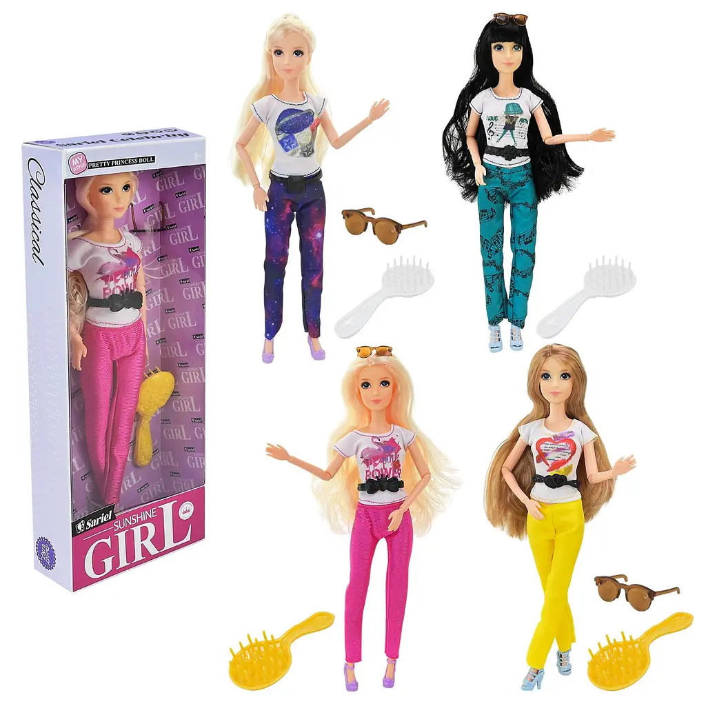 Колекційна ігрова лялька Girl з аксесуаром (92066-11) в асортименті