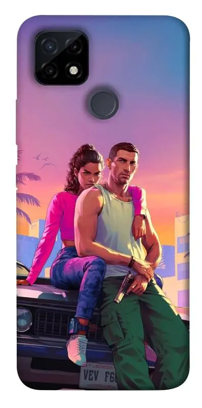 TPU чохол Demsky GTA VI Heroes для Realme C21Y