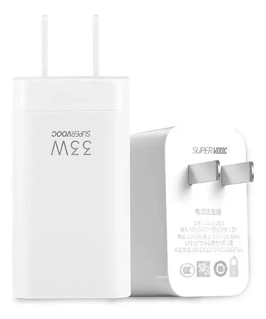 Зарядний адаптер - блок живлення OPPO Supervooc 33w CN plug