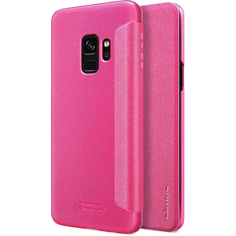 Чохол-книжка Nillkin Sparkle Leather Case Samsung Galaxy S9 Red - фото 7