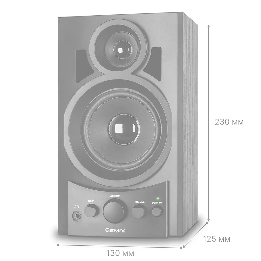 Акустическая система TF-10 Black Gemix - фото 6