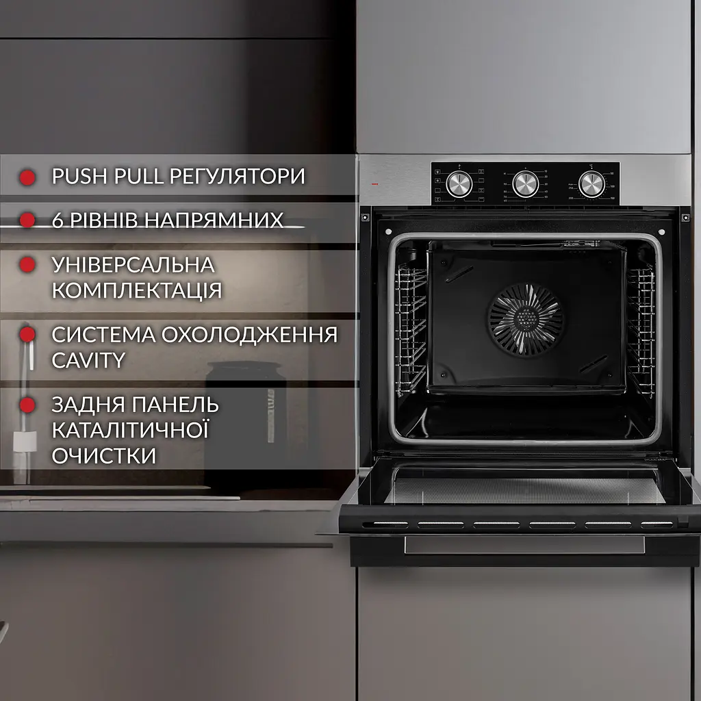Духовой шкаф электрический WEILOR FPO6F8BI - фото 3