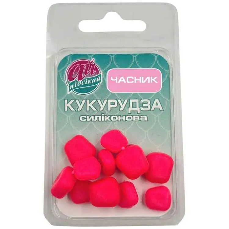 Плаваюча силіконова кукурудза АЙ ПОДСЕКАЙ часник (12шт/уп)