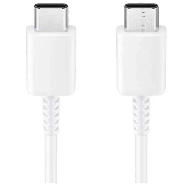 Кабель Samsung USB Type-C - USB Type-C (M/M), 1 м, White (EP-DA705BWRGRU) OEM (EP-DA705BWRGRU-OEM) - фото 2